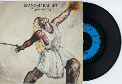 7'' - Spandau Ballet - Highly Strung - Chrysalis - SPAN 5