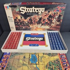 Stratego - Vintage 1986 Board Game Milton Bradley No Instructions Complete