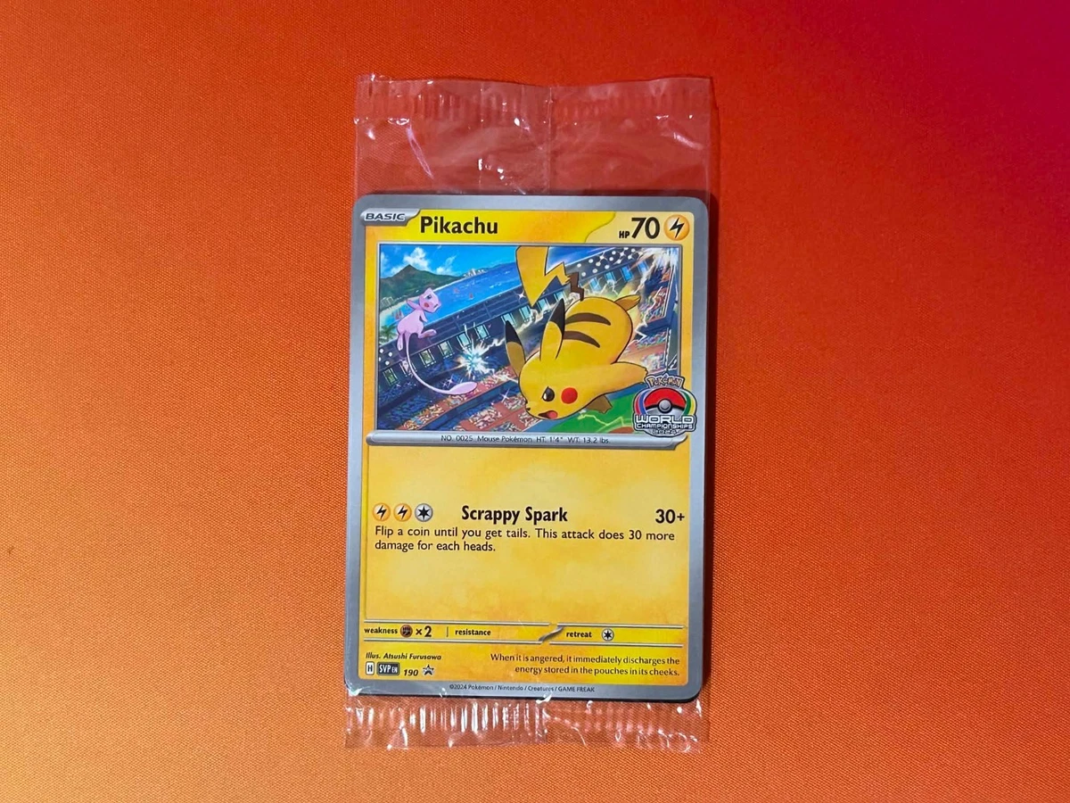 Pikachu 190 Sv: Scarlet & Violet Promo Cards for sale | eBay