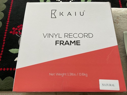 Wooden 12” Vinyl Record Display frame new - 第 4/4 張圖片