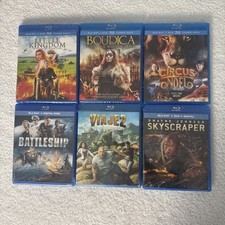 6 New  Sealed Blu-Ray Movies See Picture  Description For Titles. Free Ship 