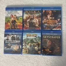 6 New & Sealed Blu-Ray Movies! See Picture & Description For Titles. Free Ship!