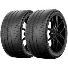 (QTY 2) 245/30ZR20 Michelin Pilot Sport Cup2 Connect 90Y XL Black Wall Tires