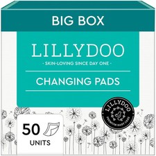 Disposable Baby Changing Pads Liners 50 Count 23,6" x 23,6" Super Soft, Witho...