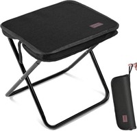 Klapphocker Faltbar, 33×26,5×32Cm Tragbarer Campinghocker Klappbar, HäLt Bis Zu