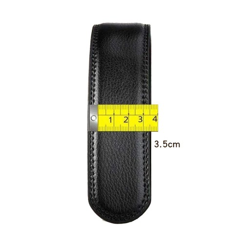 QHA Mens Black Ratchet Leather Belt With Automatic Buckle Q5076 - Picture 6 of 11