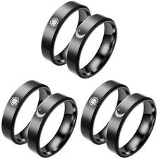 3 Pairs Engagement and Couple Rings Couples