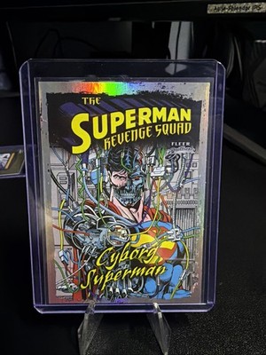 Fleer Brilliants Superman - The Revenge Squad Cyborg Superman