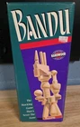Vintage BANDU Wood Block Stacking Game - 100% Complete - Milton Bradley - 1991