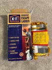 X IT 2 Story Emergency Fire Escape Ladder Home Safety Compact Reusable 13 ft