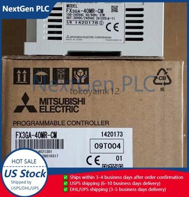 1PC New Mitsubishi FX3GA-40MR-CM PLC Module FX3GA40MRCM