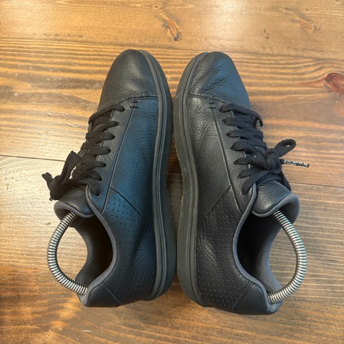 Lems Kourt Grip Midnight Black Shoes Mens 7.5 Womens 9 LEMS312 Barefoot Leather - Picture 4 of 7