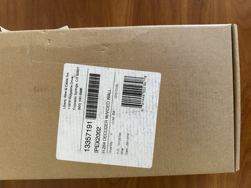 Liberty AV IPEX2002 HDMI over IP Decoder skalierbar 1080p NEU - Bild 6 von 7
