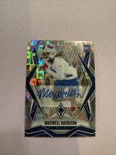 MAXWELL HAIRSTON 2025 Panini PHOENIX ROOKIE AUTO SILVER PANDORA RC🔥🔥