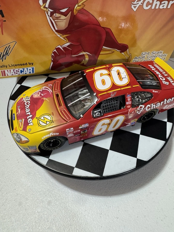 Greg Biffle #16 Guardia Nacional The Flash Liga de la Justicia 2004 1/24 Diecast Foto 4 de 4