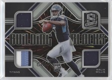 2022 Panini Spectra Building Blocks Hyper Prizm 52/75 Malik Willis #BBL-MWI 0wc9