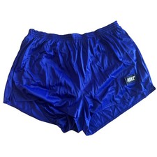 Vintage 80s Nike Purple Nylon Shorts Men s Size M / L Running Shorts Lined