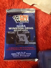 1992 NHRA Winston Drag Racing Cards 8 Sealed ...