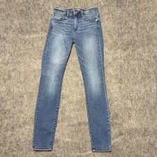 Abercrombie Fitch Womens Jeans Size 25/0 The Super Skinny Mid Rise Medium Wash