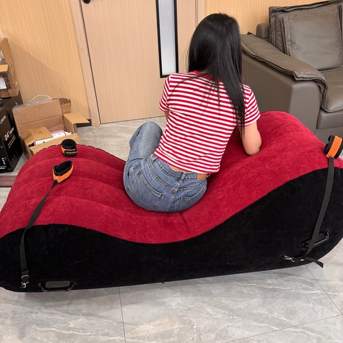 Sex Bed Inflatable Pillow Chair Sofa Adult Furniture cuffs Cushion for Couples - Picture 38 of 47