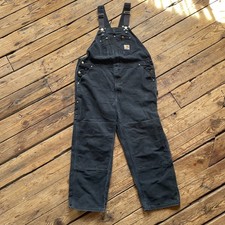Black Carhartt Overalls R01 44x32 Measures A Little Smaller