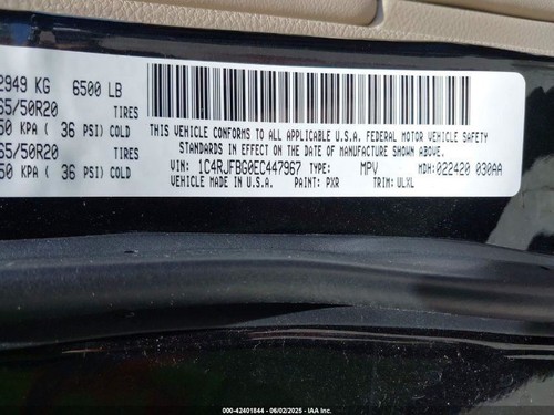 Wheel 20x8 5 Solid Spoke Gray Pockets Fits 14-16 GRAND CHEROKEE 2999153 - Picture 7 of 12