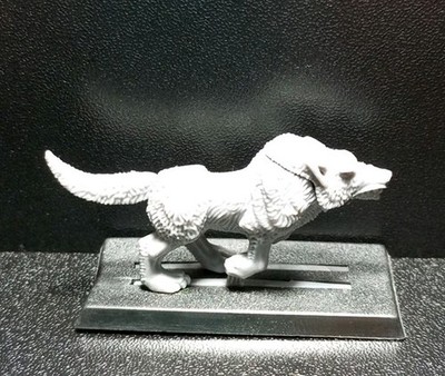 WARHAMMER FANTASY BATTLES Todeswolf/Dire Wolf (1992) Todeswölfe/Wolves (Varia.1)
