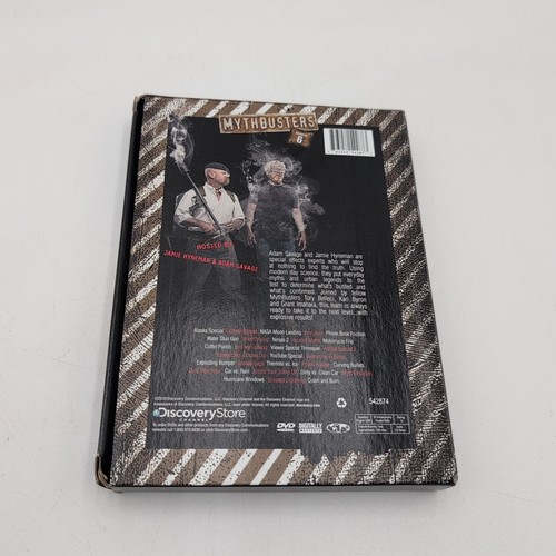 Mythbusters Season 6 DVD Set 6-discs Complete Discovery Channel 30 Episodes - Picture 2 of 5