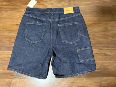 Aime Leon Dore ALD Denim Short Men's Size Large Dark Wash Blue