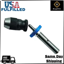 Micro Fine Adaptor Miniature Quill 0-1/8''/0-3MM JT0 Keyless Drill Chuck-USA