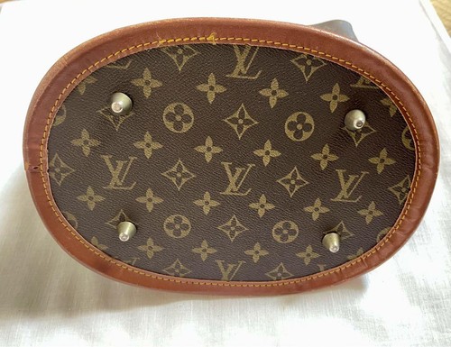 Louis Vuitton Monogram USA Limited Edition T42236 Bucket Large Tote Bag Auth - Picture 8 of 12