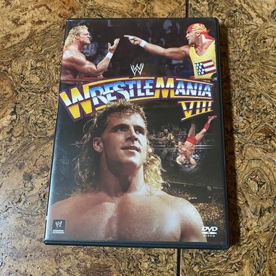 WWE WrestleMania VIII (8) 1992 DVD Hogan Piper Shawn Michaels Macho Man OOP