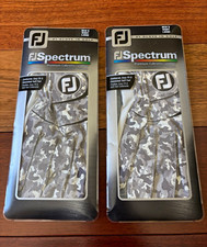 Lot of 2 RARE Mens RIGHT HAND RH Large Footjoy FJ SPECTRUM Grey Camo Golf Gloves