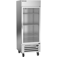 Beverage Air 27 CuFt Horizon Bottom Mount GLASS DOOR Reach-In Freezer