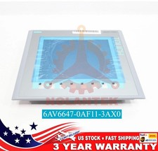 New Siemens 6AV6 647-0AF11-3AX0 6AV6647-0AF11-3AX0 HMI KTP1000 10" Basic Panel