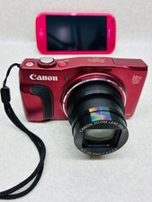 Canon PowerShot SX710 HS Compact Digital Camera Red 30x Zoom Tested Excellent