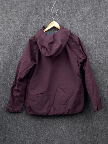 Mountain Hardwear Cloud Bank Womens Medium Full Zip Ski Jacket Burgundy Gore-Tex - Picture 23 of 24