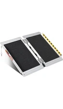 ORFORD Non Skid Foldable Wheelchair Ramp 2FT, Threshold Ramp with an Non-Slip...