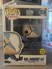 Funko POP! TV: Doom Patrol - Mr. Nobody #1536 - Brilla en la oscuridad - Como nuevo en caja