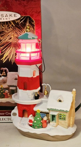 Hallmark Lighthouse Greetings Magic Series Lot 1997-2000 Light Up Ornaments... - Bild 13 von 17