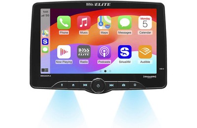 BOSS BE9ACP.X Single-DIN 9'' Floating Monitor Stereo Apple Carplay Android Auto
