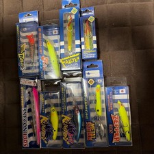 BlueBlue Lure Set 9pcs, Minnows & Plugs, Fishing Tackle, Unused, Japan