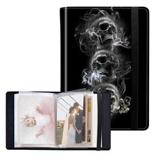 Photo Album 4x6 Photos - 120 Photos PU Leather Cover with Strong Elastic Band...