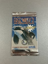 Free Willy 2 Booster Pack 1995 Vintage NEU