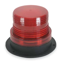 Manufacturer Varies Warning Light, Red, Strobe Tube, 12 to 80V DC, 72 FPM, 5 in