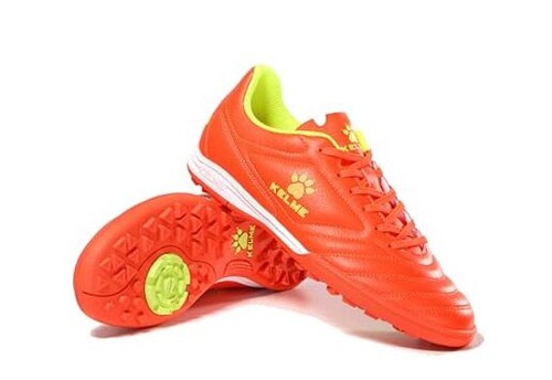 Kids Turf Soccer Cleats - Football Boots Outdoor/Indoor - 2 Little Kid Orange