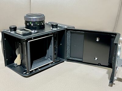 New Rollei Rolleiflex 4.0FW TLR Camera Prototype Black Lizard