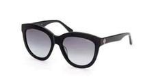 GANT GA8077 01P Black Round Cat Eye Plastic Sunglasses Frame 56-18-145