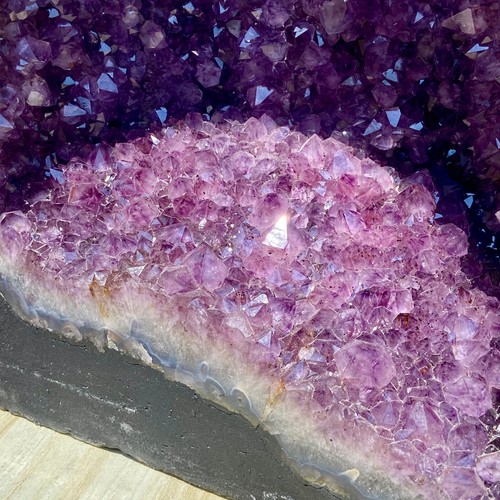 79,3 Pfund natürliche Amethyst Geode Quarz Kristall Cluster Kathedrale Energie Heilung - Bild 8 von 17