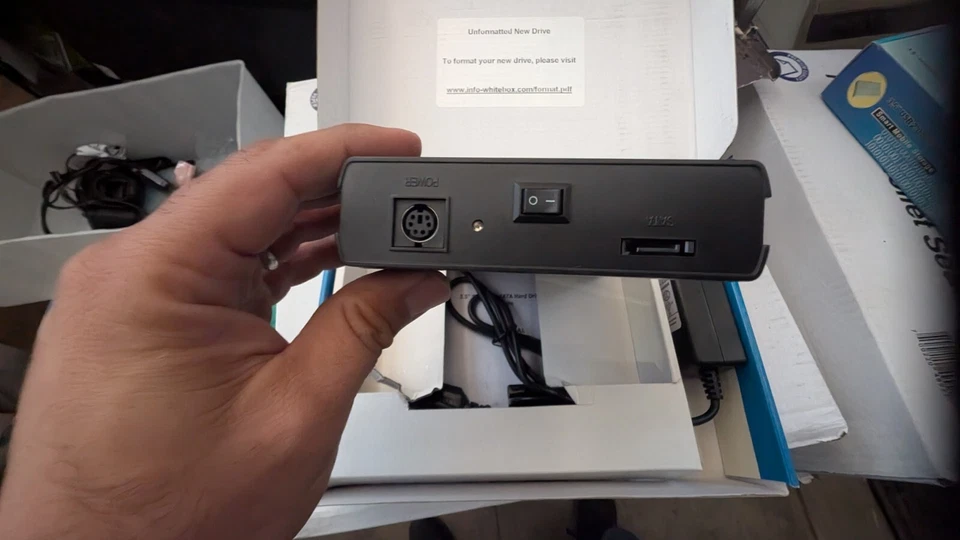 3.5 SATA e-SATA Aluminum Hard Disk Drive External Enclosure Case NEW 3.5 Powered - Image 4 of 4